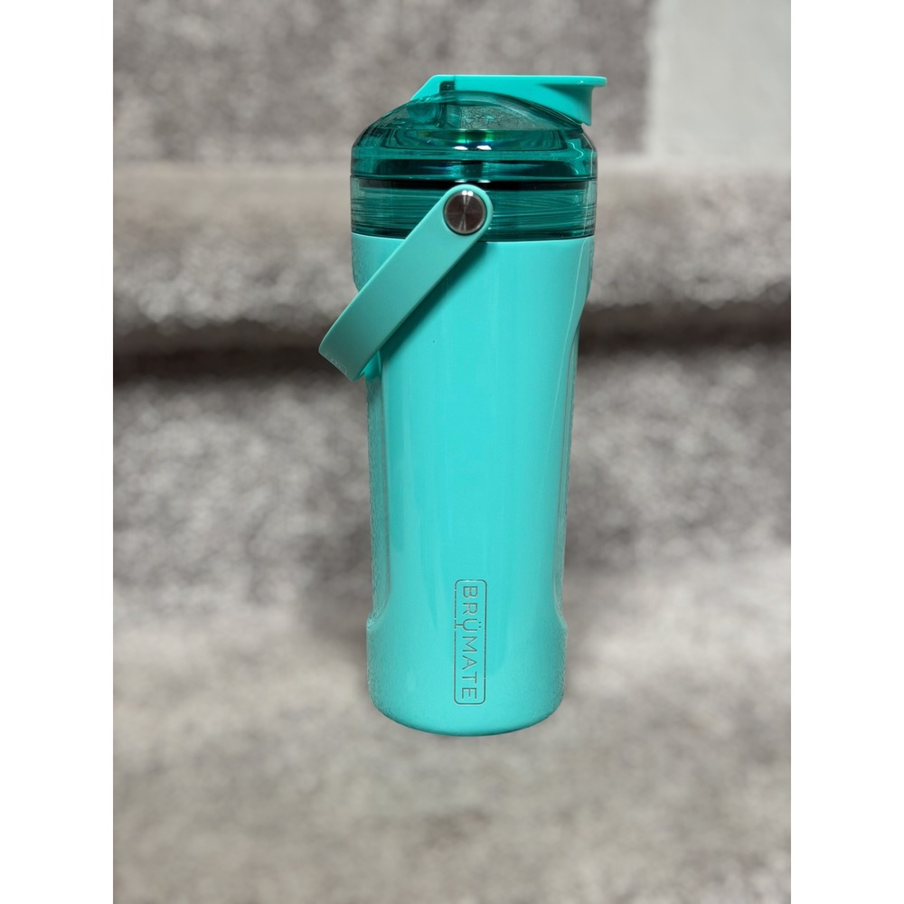 NEW BrüMate Aqua MultiShaker Insulated Water Bottle 26oz Leakproof Cup READ